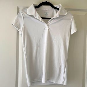 Dry fit material collared shirt